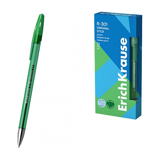 [081307] BOLÍGRAFO DE GEL ERICHKRAUSE R-301 VERDE 
