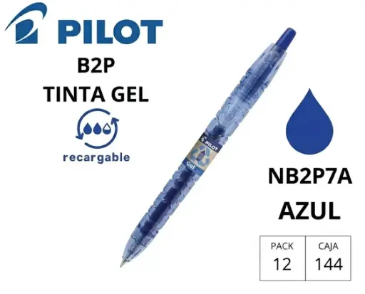 [119444] BOLÍGRAFO PILOT B2P AZUL