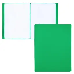 CARPETA DE FUNDAS RAYLU PAPER PREMIUM A4 30 FUNDAS VERDE