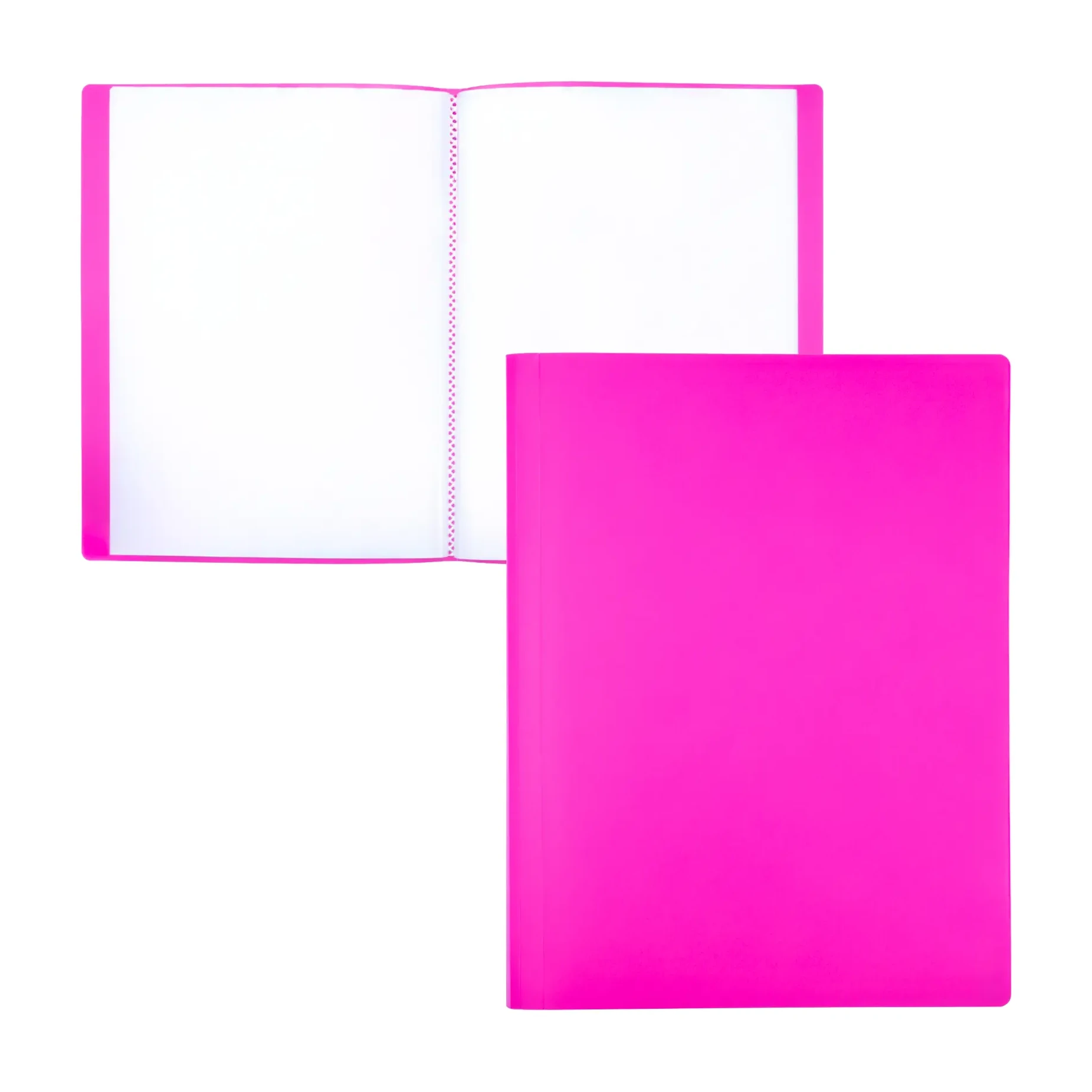 [180881] CARPETA DE FUNDAS RAYLU PAPER PREMIUM A4 40 FUNDAS ROSA