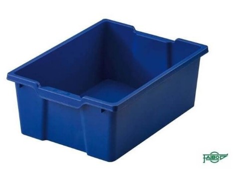 [700211] CAJA ALMACENAMIENTO GRANDE AZUL SIN TAPA