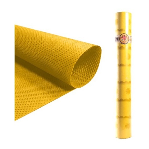 [825458] TELA ROLLO TEJIDO ROYAL BONDY 80X25M AMARILLO