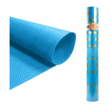 [825459] TELA ROLLO TEJIDO ROYAL BONDY 80X25M TURQUESA