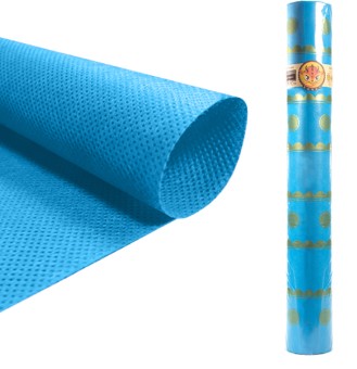 [825459] TELA ROLLO TEJIDO ROYAL BONDY 80X25M TURQUESA