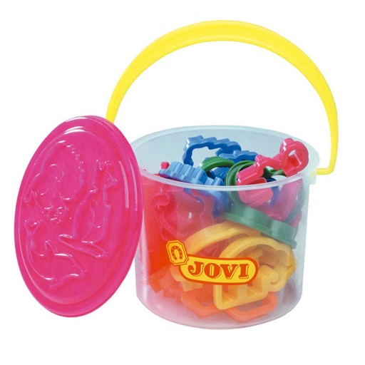 [649889] MOLDES MODELAR JOVI CUBO CON 24 MOLDES 6 MODELOS