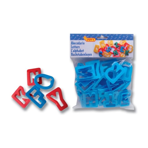 [649357] MOLDES PARA PLASTILINA ABECEDARIO 26 UNIDADES