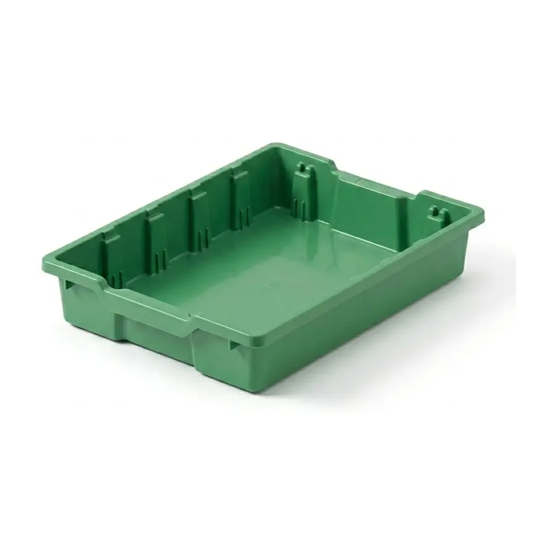 [700219] CAJA ALMACENAMIENTO PEQUENA VERDE SIN TAPA