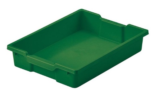 [700219] CAJA ALMACENAMIENTO PEQUENA VERDE SIN TAPA