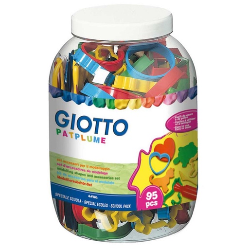 [649356] MOLDES SURTIDOS PARA PLASTILINA GIOTTO PATPLUME