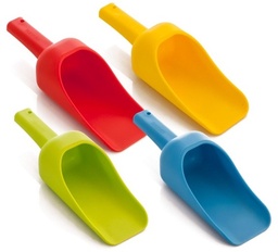 PALAS HARINERAS DE JUGUETE COLORES SURTIDOS SET DE 4