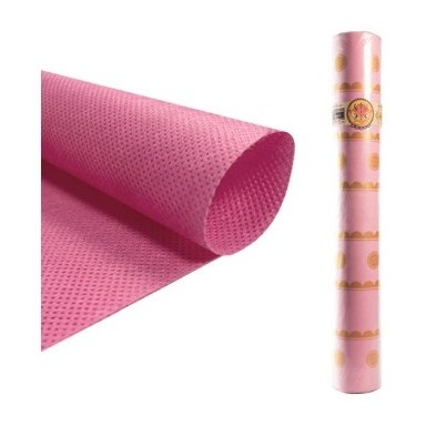 [825501] TELA ROLLO TEJIDO ROYAL BONDY 80X25M SALMON