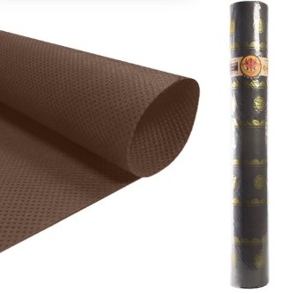 [825504] TELA ROLLO TEJIDO ROYAL BONDY 80X25M MARRON
