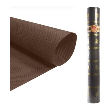 [825504] TELA ROLLO TEJIDO ROYAL BONDY 80X25M MARRON