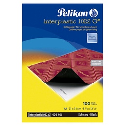 PAPEL CARBÓN PELIKAN NEGRO DIN A4 CAJA DE 100 HOJAS