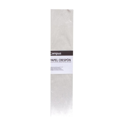 [600317] PAPEL CRESPÓN PLATA 50×2M 60G CREPADO 70% INETA 