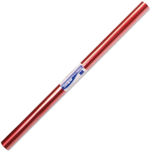 [619889] PAPEL DE ALUMINIO ROJO 25 HOJAS 50x65CM