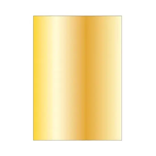 [002249] PAPEL METALIZADO ORO A4 130 g/m² PACK DE 10 HOJAS