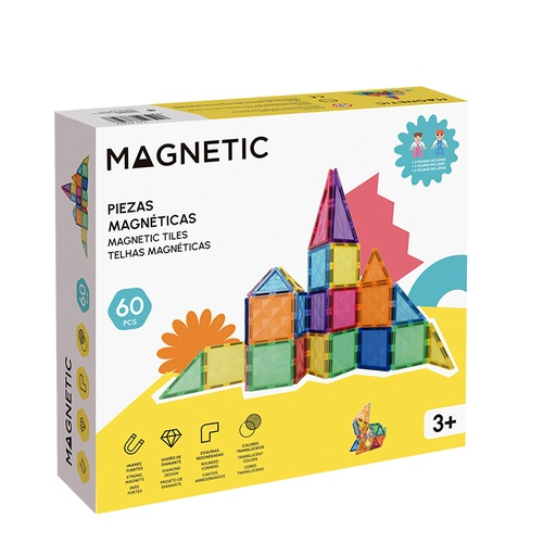 [710564] JUEGO TWIST MAGNETICS 62 PIEZAS