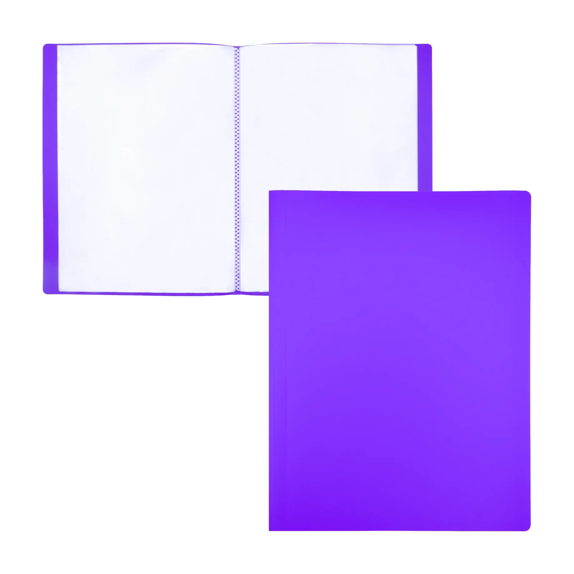 [180866] CARPETA DE FUNDAS RAYLU PAPER PREMIUM A4 40 FUNDAS VIOLETA