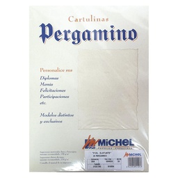 PAPEL PERGAMINO DIN A4 TROQUELADO 125 g/m² PIEL DE ELEFANTE COLOR HUESO PACK 25 HOJAS