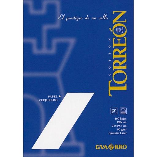 [002276] PAPEL A4 TORREÓN BLANCO 90GR 100 HOJAS