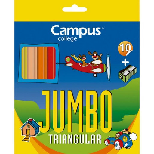 [630044] LAPICES CAMPUS JUMBO TRIANGULAR