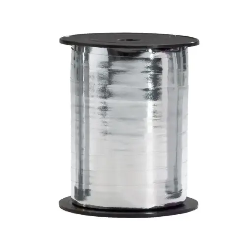 [825712] CINTA REGALO METALIZADA PLATA 5 X 50 METROS