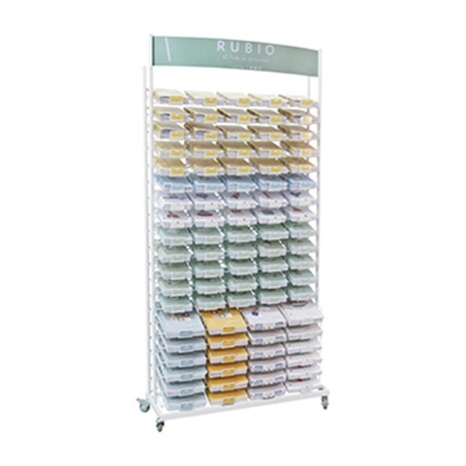 [649756] CUADERNOS RUBIO EXPOSITOR DE PARED FRONTAL SURTIDO 1.285 UNIDADES