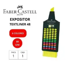 FABER-CASTELL EXPOSITOR 60 MARCADORES