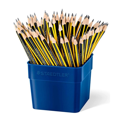 [118852] LÁPICES DE GRAFITO STAEDTLER 183 TRIPLUS SLIM HB BOTE 72 UNIDADES