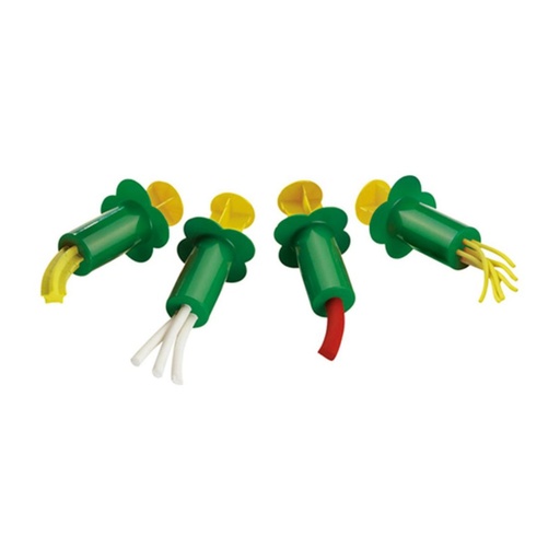 [649292] PRENSA PARA PASTA DE MODELAR SET 4 UDS