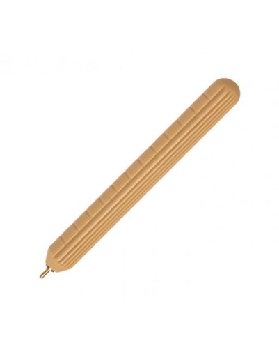 [650323] PUNZÓN PLÁSTICO IMITACIÓN MADERA CON PUNTA DE ACERO LATONADO FAIBO