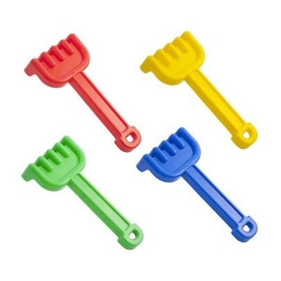 [825484] RASTRILLOS DE JUGUETE SET DE 4 UNIDADES
