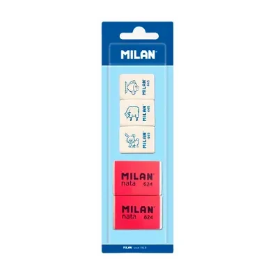 [120085] GOMAS MILAN 445 MIGA DE PAN+NATA 624 BLÍSTER 5 UNIDADES