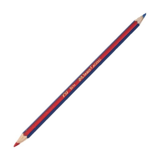 [080916] LÁPICES BICOLOR FABER-CASTELL 2160 AZUL/ROJO