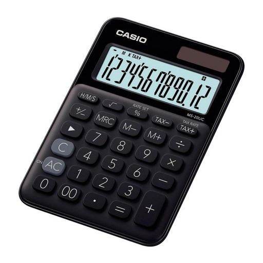 [247855] CALCULADORA CASIO MS-20UC NEGRO