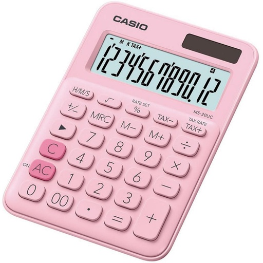 [247858] CALCULADORA CASIO MS-20YC ROSA 
