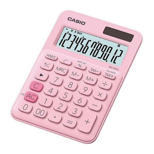 [247858] CALCULADORA CASIO MS-20YC ROSA 