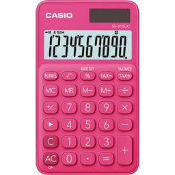 CALCULADORA CASIO SL-310UC ROJA 