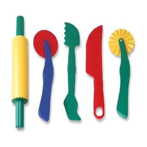 [825489] PASTA BLANDA 22 CM SET 5 PIEZAS