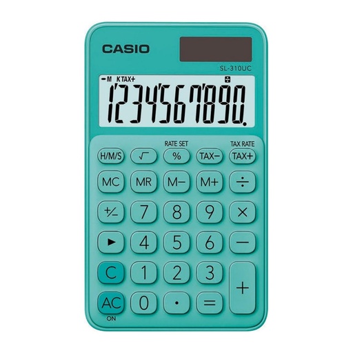 [247852] CALCULADORA CASIO SL-310UC VERDE