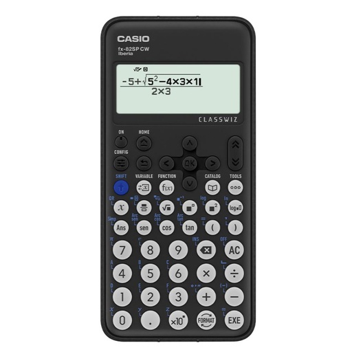[248289] CALCULADORA CIENTÍFICA CASIO FX-82SP CW NEGRA 