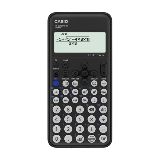 [248289] CALCULADORA CIENTÍFICA CASIO FX-82SP CW NEGRA 