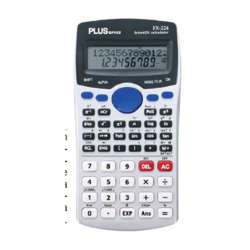 [220506] CALCULADORA CIENTÍFICA PLUS OFFICE FX-224 
