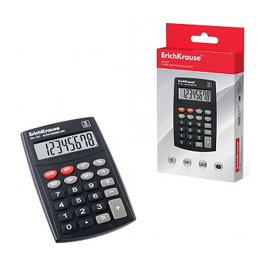 [220578] CALCULADORA DE BOLSILLO ERICHKRAUSE PC-121 CLASSIC