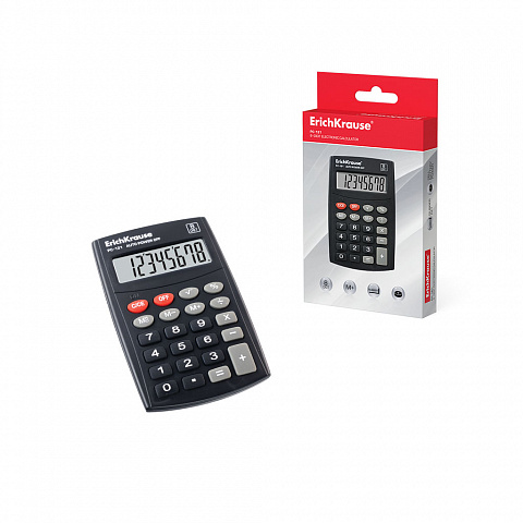 [220578] CALCULADORA DE BOLSILLO ERICHKRAUSE PC-121 CLASSIC