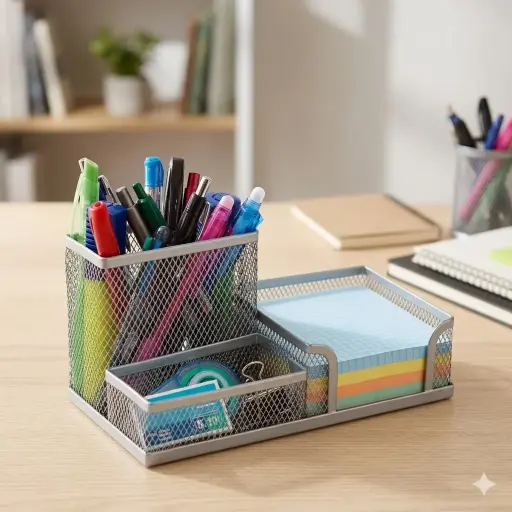 [040654] ORGANIZADOR SOBREMESA PLUS METAL