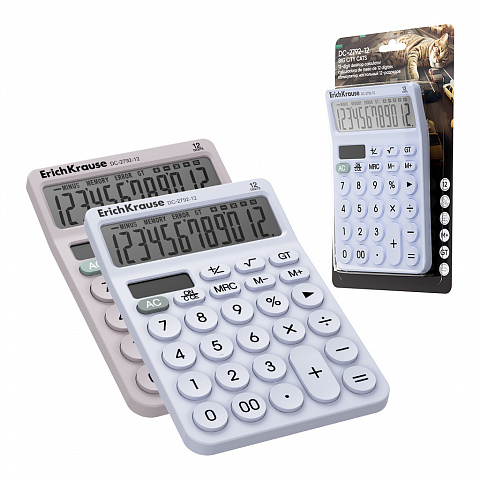 [220582] CALCULADORA DE MESA 12 DÍGITOS – ERICHKRAUSE DC-2792