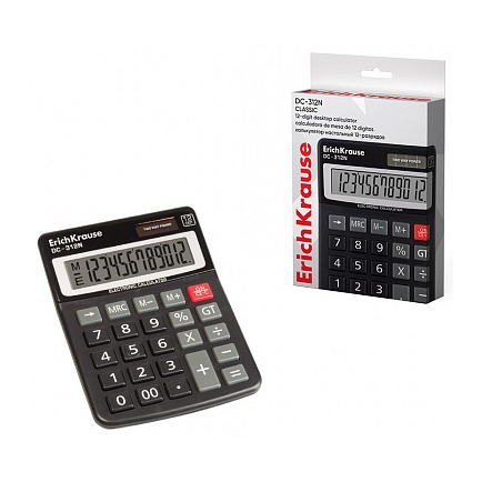 [220581] CALCULADORA DE MESA 12 DÍGITOS ERICHKRAUSE
