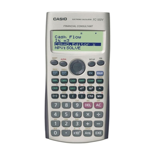 [248334] CALCULADORA FINANCIERA CASIO FC-100V 